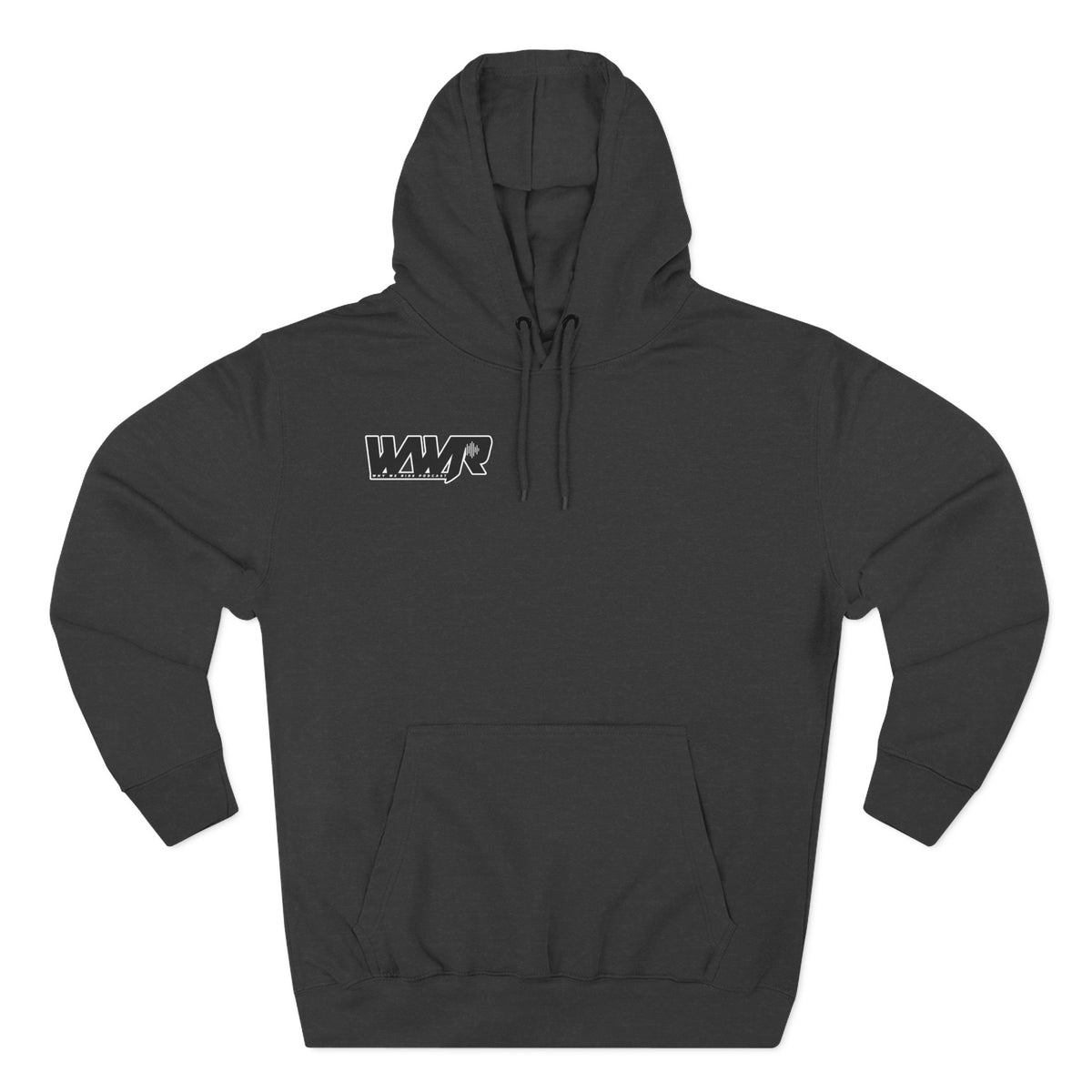 Why We Ride Podcast Fleece Hoodie
