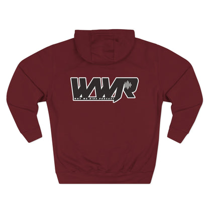 Why We Ride Podcast Fleece Hoodie