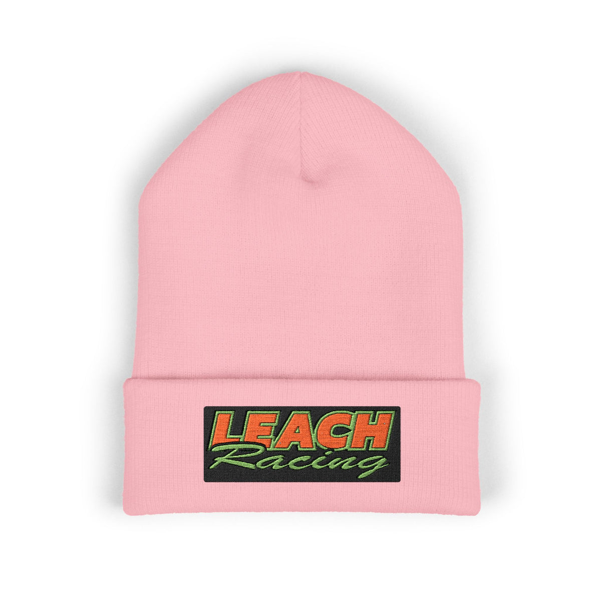 Leach Racing Embroidered Cuffed Beanie