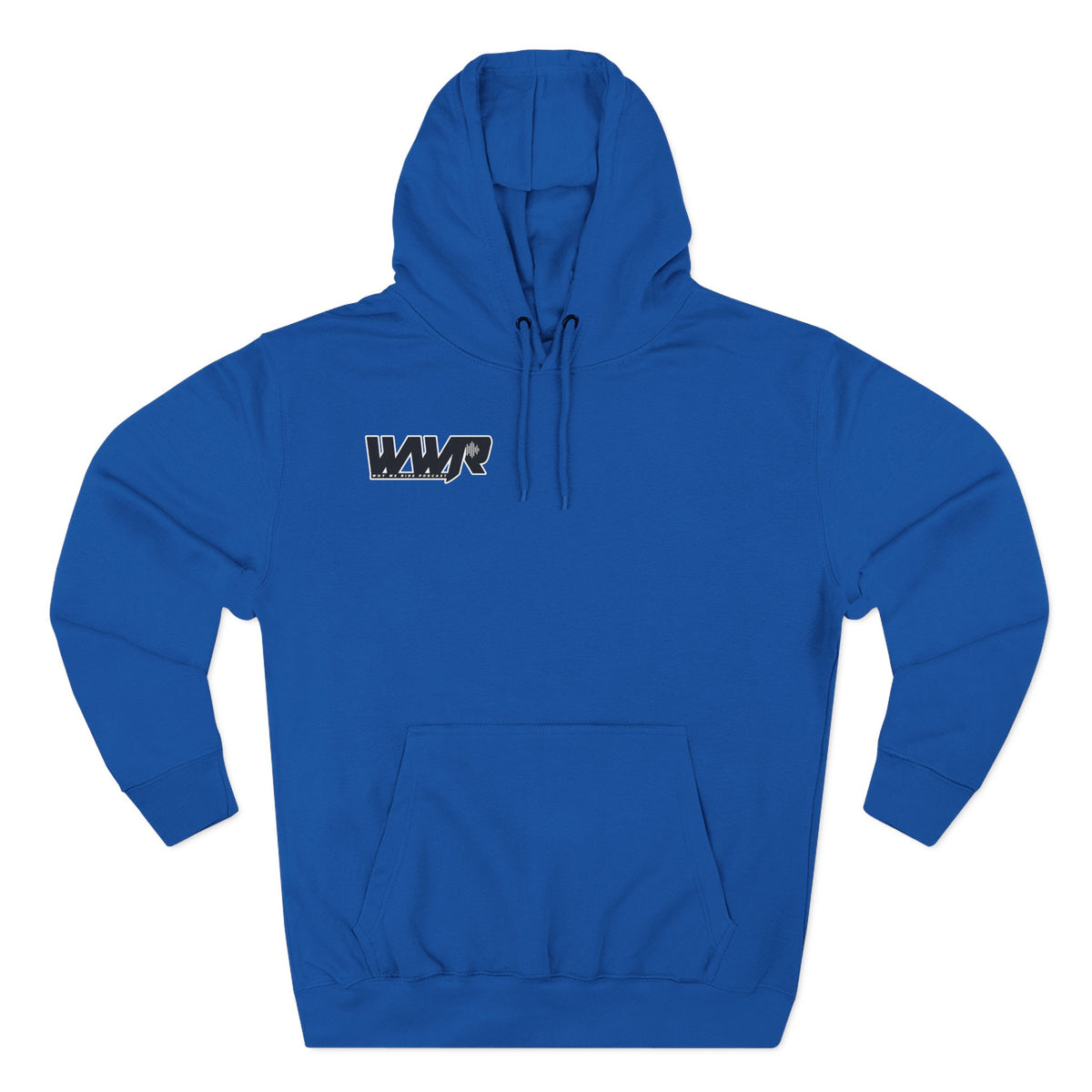 Why We Ride Podcast Fleece Hoodie