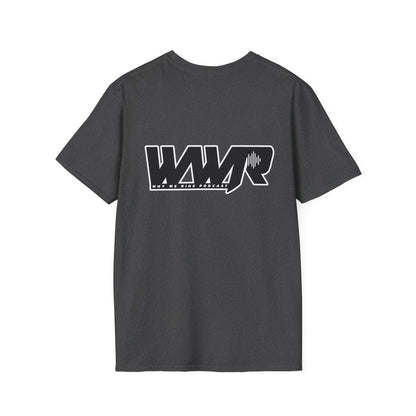 Why We Ride Podcast Adult T-Shirt