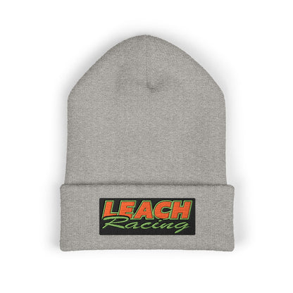 Leach Racing Embroidered Cuffed Beanie