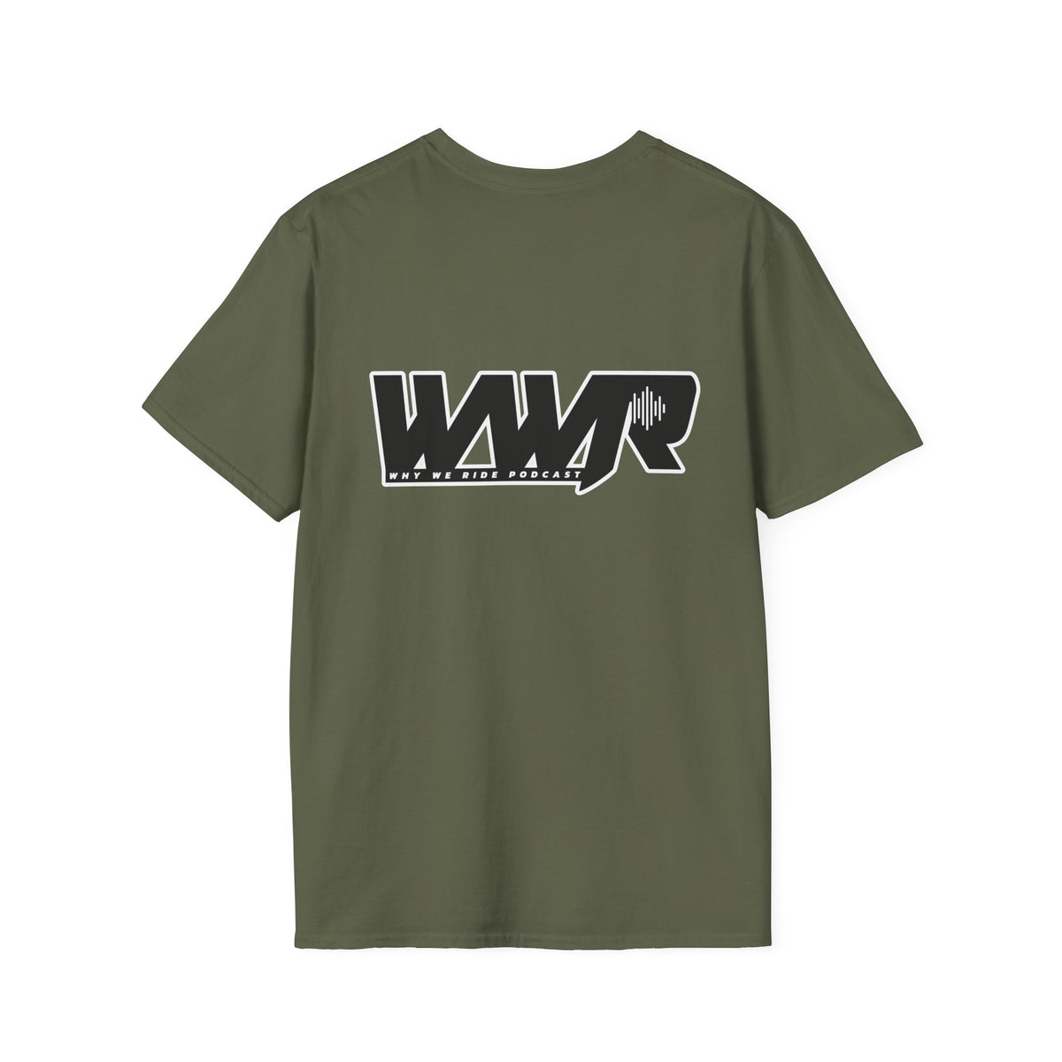 Why We Ride Podcast Adult T-Shirt
